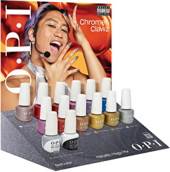 Sada laků na nehty Gel Color Metallic Mega Mix 14 ks
