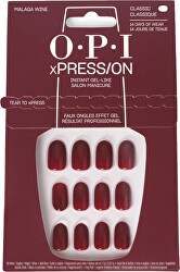 Gelové nehty xPRESS/ON (Press On Nails – Malaga Wine)