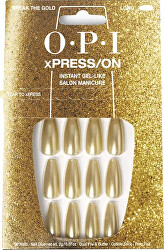 Gelové nehty xPRESS/ON (Press-On Nails - Break The Gold)