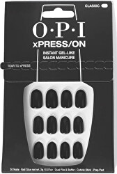 Gelové nehty xPRESS/ON (Press On Nails – Lady in Black)