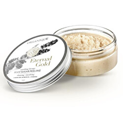 Vyhlazující cukrový tělový peeling Eternal Gold (Body Sugar Peeling) 200 g