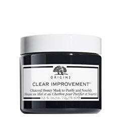 Pleťová maska s černým bambusovým uhlím a medem Clear Improvement™ Charcoal (Honey Mask) 75 ml