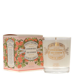 Lumanarea decorativă parfumată în sticlă Trandafiri și mosc (Scented Candle) 180 g