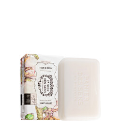 Extra jemné přírodní mýdlo s bambuckým máslem  Cotton Flower (Extra-Soft Vegetable Soap) 200 g