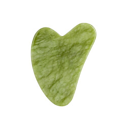 Masážní destička Guasha zelený xiuyan jadeit (Xiuyan Jade Guasha)