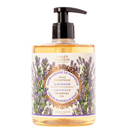 Tekuté mydlo pre citlivú pokožku Relaxing Lavender (Liquid Marseille Soap) 500 ml