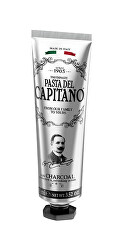 Fehérítő fogkrém aktív szénnel  Capitano 1905 75 ml
