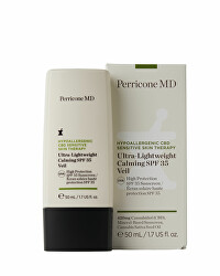 Lehký opalovací krém na obličej pro citlivou pleť SPF 35 Hypoallergenic CBD Sensitive Skin Therapy (Ultra-Lightweight Calming) 50 ml