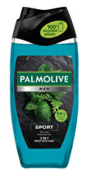 Revitalizujúci sprchový gél 3v1 s grapefruitom a mätou For Men ( Sport 3 In 1 Body & Hair Shower Shampoo) 250 ml