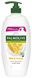 Vyživující sprchový gel s výtažky medu Naturals (Nourishing Delight Milk & Honey) 750 ml