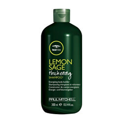 Șampon energizant pentru păr fin și slab Tea Tree (Lemon Sage Thickening Shampoo)