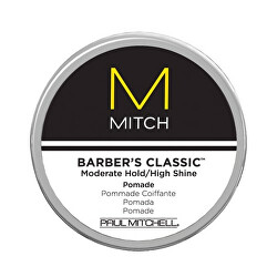 Pomáda pro zpevnění a intenzivní lesk vlasů Mitch (Barber´s Classic Moderate Hold/High Shine) 85 g
