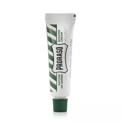 Cestovní osvěžující krém na holení Green Eukalyptus (Shaving Cream) 10 ml