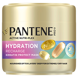 Hydratační maska na vlasy Hydration Recharge (Keratin Protect Mask) 300 ml
