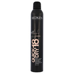 Rýchloschnúci lak na vlasy Quick Dry 18 (Instant Finishing Spray) 400 ml