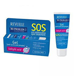 Pleťový gel proti akné No Problem (SOS Anti-Inflammation Spot Treatment Gel With Salicylic Acid) 25 ml