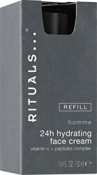 Ersatzfüllung für feuchtigkeitsspendende Hautcreme Homme (Hydrating Face Cream Refill) 50 ml