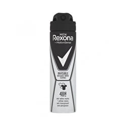 Antiperspirant Motionsense Spray Men Invizibil negru + alb 150 ml