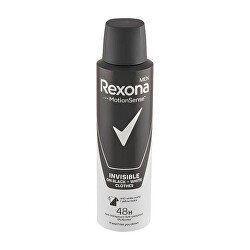 Antiperspirant ve spreji Men Motionsense Invisible Black+White 150 ml