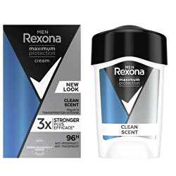 Tuhý dezodorant Men Maximum Protection Clean Scent 45 ml