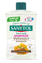 Sapone disinfettante nutriente Latte di Mandorla & Pappa Reale - ricarica 500 ml