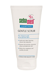 Gyengéd bőrradír Clear Face (Gentle Scrub) 150 ml