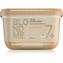 Zosvetľujúci púder s obsahom ílu BLONDME Bond Enforcing ( Premium Clay Light ener) 350 g