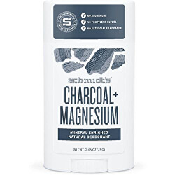 Deodorant solid Cărbune + Magneziu (Signature Active Charcoal + Magnesium Deo Stick) 58 ml