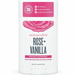 Deodorant solid Trandafir + Vanilie (Signature Rose + Vanila Deo Stick) 58 ml
