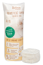Tampoane cosmetice din bumbac 100% (Cosmetic Pads)