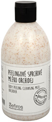 Peelingové sprchové mléko Orchidej (Body Peeling Cleansing Milk) 500 ml