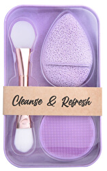Cleanse &amp; Refresh Lila kozmetikai szett