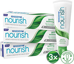 Zubní pasta Nourish Gently Soothing Trio 3 x 75 ml