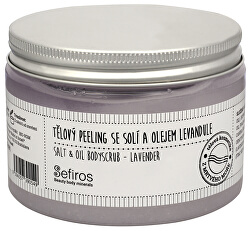 Tělový peeling so soľou a olejom Levanduľa (Salt & Oil Bodyscrub) 300 ml