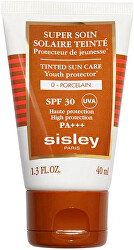 Tonizáló fényvédő SPF 30 Super Soin Porcelain (Tinted Sun Care Cream) 40 ml