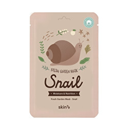Plátýnková maska Snail Fresh Garden (Mask) 23 g