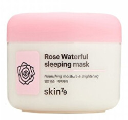 Rozjasňující noční maska Rose Waterfull (Sleeping Mask) 100 ml