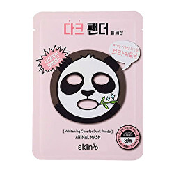 Sada rozjasňujících plátýnkových masek Animal Mask (Whitening Care for Dark Panda) 10 x 23 g