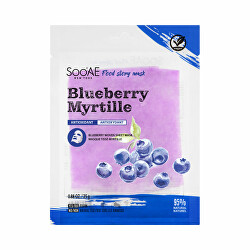 Antioxidáns textilmaszk Blueberry (Food Story Mask) 25 g