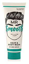 Férfi tisztító gél testre és hajra  Mr. Smooth (Hair & Body Wash) 250 ml