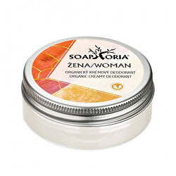 Prírodné krémový dezodorant Soapgasm Žena (Organic Cream Deo Woman) 50 ml