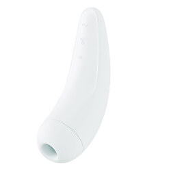 Vibrátor na stimulaci klitorisu Curvy 2+ White