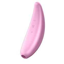 Vibrátor na stimulaci klitorisu Curvy 3+ Pink