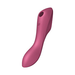 Vibratore per stimolazione del clitoride Curvy 3+ Red