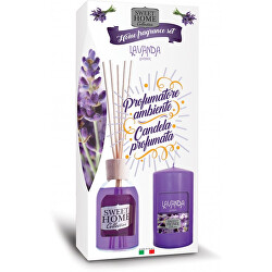Dárková sada Lavender difuzér + svíčka