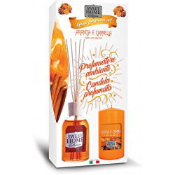 Ajándék Orange and Cinnamon diffúzor + gyertya