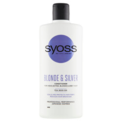 Balsam pentru păr evidențiat, blond și gri Blonde & Silver(Conditioner) 440 ml