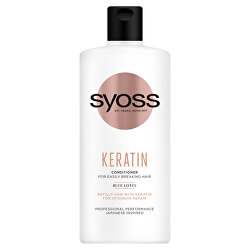 Balsam pentru părul slab și ușor la ruperea firelor de păr Keratin (Conditioner) 440 ml