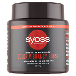 Mască de păr intensivă Color Vibrancy Boost 500 ml