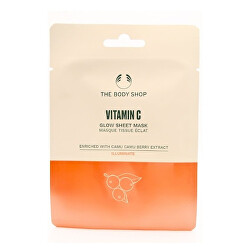 Világosító hidratáló arcmaszk C-vitamin (Glow Sheet Mask) 18 ml